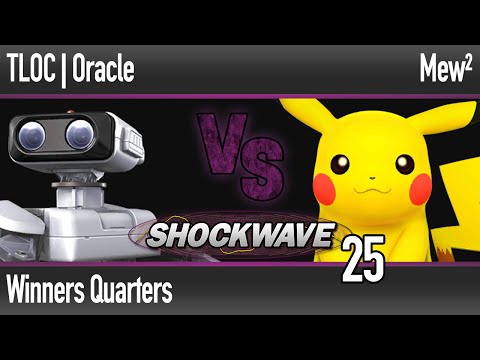 SW 25 Wii U - TLOC | Oracle (ROB, Wario) vs Mew² (Pikachu) - Winners Bracket