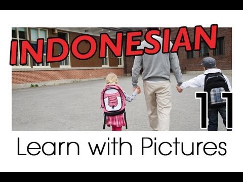 Learn Indonesian Vocabulary with Pictures - In the Classroom