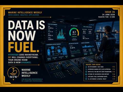 Marine Intelligence Weekly Issue 26 Walkthrough — Data Is Now Fuel