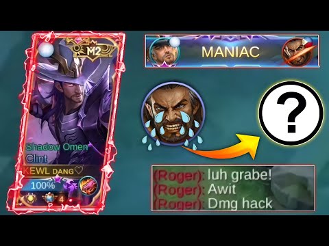 BEST BUILD TO COUNTER ROGER USING CLINT! | TOP GLOBAL CLINT BEST BUILD 2021 | MLBB