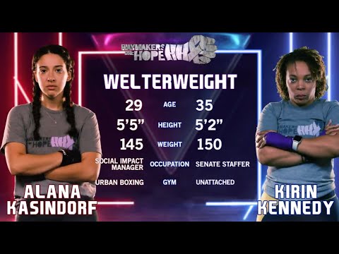 Alana Kasindorf vs Kirin Kennedy - The Beltway Brawl III - Haymakers for Hope