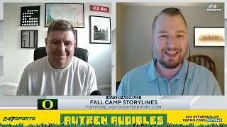Oregon fall camp takeaways: Sophomore surge, Evan Stewart and questions at linebacker camp takeaways