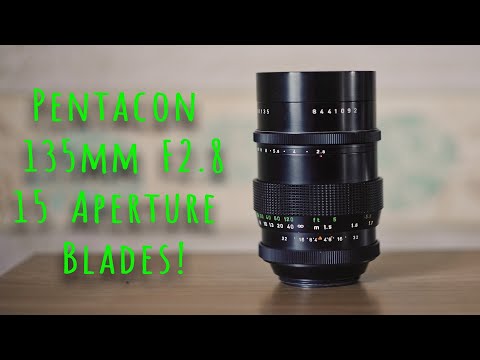 Lens Review: Pentacon 135mm F2.8 (15 Blades Version) BOKEH MONSTER!
