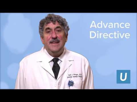 How to set up an advance healthcare directive - Dr. Neil Wanger | UCLA Health