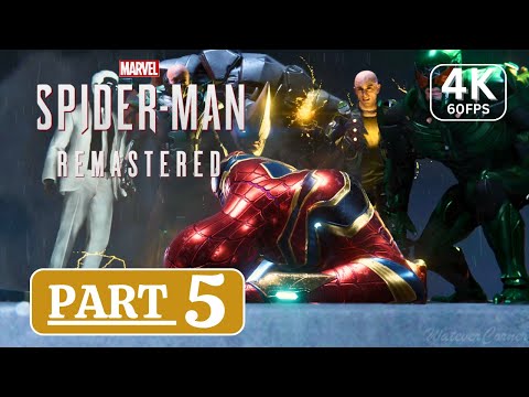 Marvel’s Spider-Man Remastered Gameplay Walkthrough PART 5 FULL GAME - No Commentary【4K 60FPS】