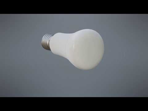 LED krypton bulb 3D model