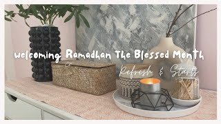 Welcoming Ramadan 2023 | Refill & Restock Groceries, Cleaning Motivation, Refresh & Starts 🌷✨