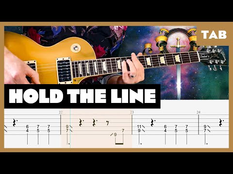 Toto - Hold the Line - Guitar Tab | Lesson | Cover | Tutorial