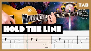 Toto - Hold the Line - Guitar Tab | Lesson | Cover | Tutorial