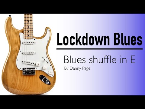 Lockdown Blues - Blues shuffle jam 2 in E - Fender 68 reissue and Blackstar HT Club 40 Deluxe
