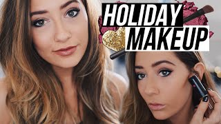 Get Ready with Me: Holiday Glam! | Caitlin Bea