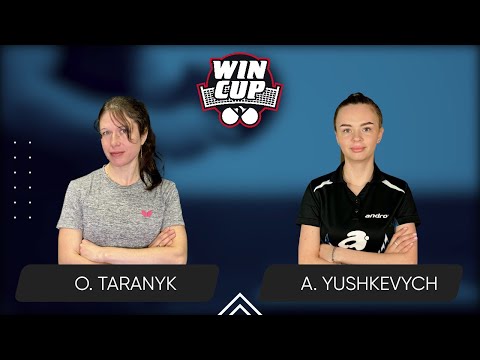 07:00 Olena Taranyk - Anastasiia Yushkevych 13.03.2025 WINCUP Women Professional. TABLE 1