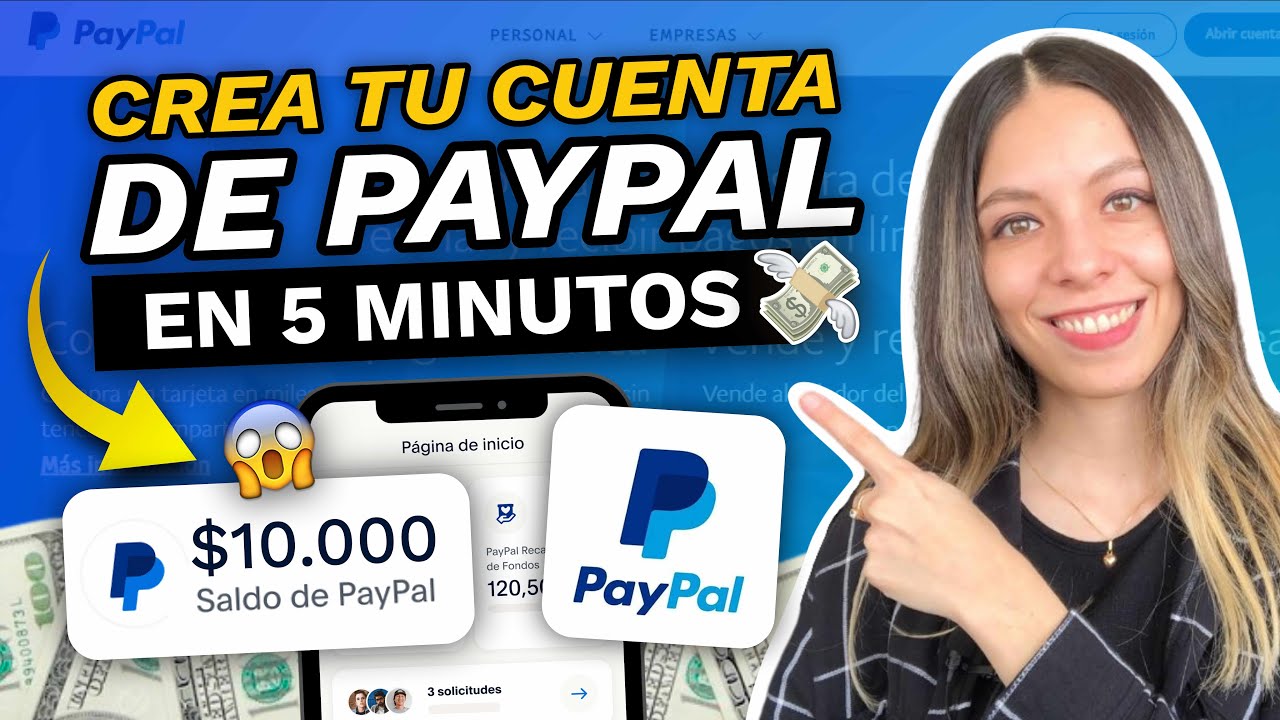 COMO CREAR CUENTA DE PAYPAL PASO A PASO 2024 💰