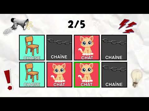 Le jeu des mots en rythme. 4 niveaux modéré & difficile | De choux à chaise, tiendras-tu le tempo ?