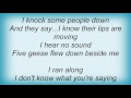 Jane Siberry - The Lobby Lyrics