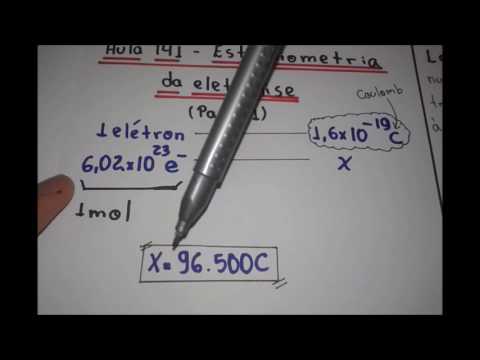AULA 141 - Estequiometria da eletrólise - Help Química - PARTE 1