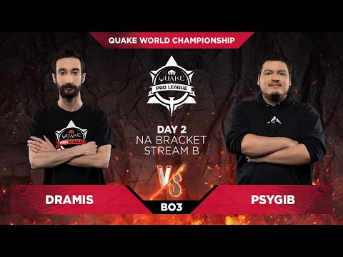 Dramis vs Psygib - Quake World Championship 2020 - Day 2 - Stream B