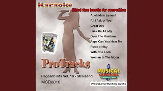 Luck Be a Lady-4 (In the Style of Barbra Streisand)