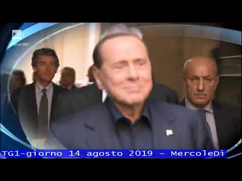 TITOLi TG1-giorno 14 agosto 2019 - mercoleDì //PRIMa: un anno fa disastro del ponte Monrandi