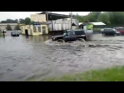Unwetter in Ostmitteleuropa