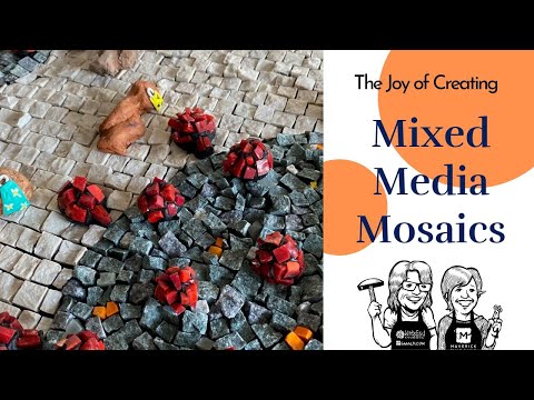 Mixed Media Mosaic Art Tutorial