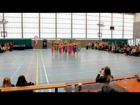 Wedstrijd Maldegem 3 feb 2013 Showdance  3de plaats