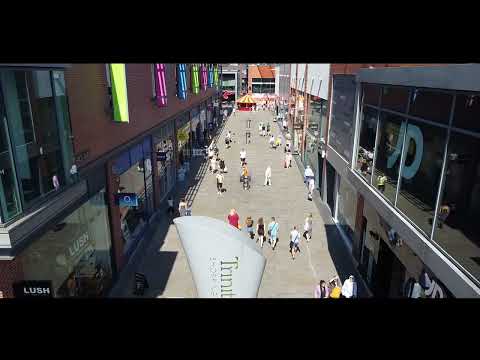 Trinity Walk from above - flythrough