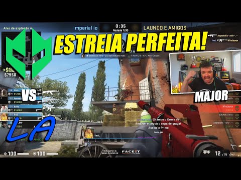 ESTREIA PERFEITA DA LAST DANCE!!! Imperial vs Laundo A. - Major RMR | CSGO Melhores Momentos