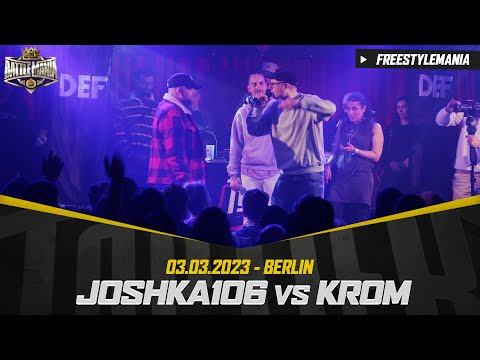 JOSHKA106 VS KROM | Viertelfinale [3/4] - TopTier Takeover Berlin: 03.03.23