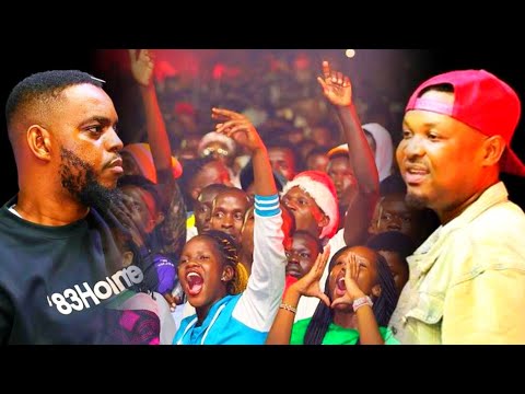 BERRY BLACK NA SHIRKO WAPIGA SHOW KALI MAMANGINA MOMBASA, WAZIPIGA HIT SONG, "MI NATAKA KUWA NAWEE..