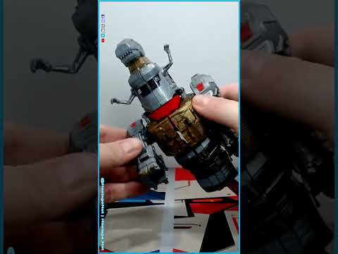 Transformers Prime Wars Power Of The Primes Voyager Dinobot Grimlock | Quick Convert #Shorts