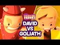 David And Goliath Bible Stories For Kids Little Big Heroes Animated Cartoons