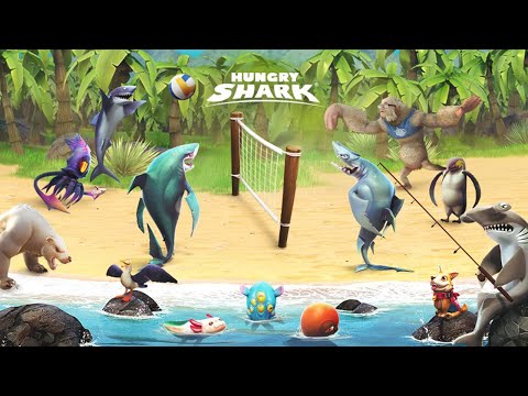 GREAT WHITE & GREAT HAMMERHEAD ALL TRAILER MOVIE SHORTS COMPILATION THROUGH THE YEARS - Hungry Shark