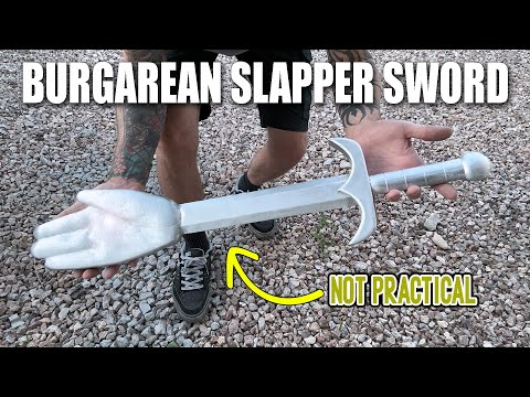 Casting The SLAPPER Sword From Scrap Aluminum Ingots - DIY Metal Sword Making