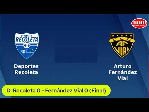 #PrimeraB : Deportes Recoleta vs Fernández Vial