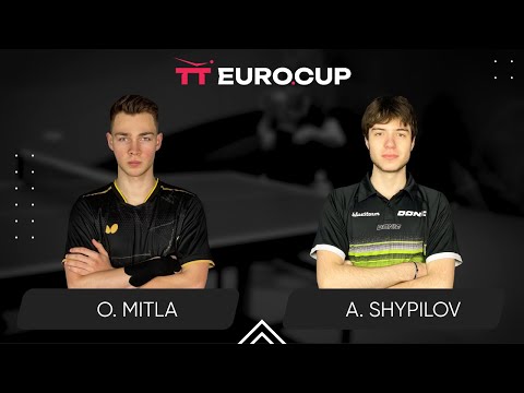 12:50 Oleksii Mitla - Anton Shypilov 10.04.2024 TT Euro.Cup Ukraine Master. TABLE 3
