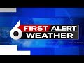 First Alert Forecast Warmer This Weekend With Isolated Storms Sunday