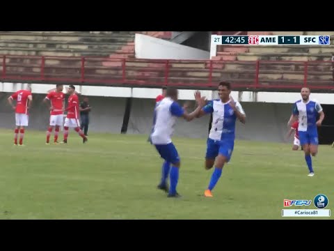 Estadual 2018 Série B1 - America 1 x 2 Serrano  - Taça Corcovado - 7ª Rodada