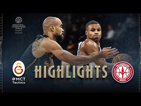 Galatasaray MCT Technic v Pallacanestro Trieste | Highlights | #BasketballCL 2025-26