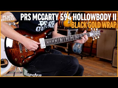 PRS McCarty 594 Hollowbody II - Black Gold Wrap image 12