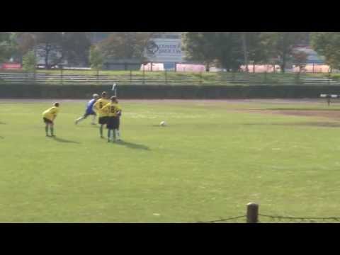 Piłka nożna: Unia Tarnów - Strażak Mokrzyska 14 - 0 (skrót)