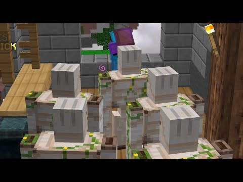 Spawn trapping bedwars players with iron golems!