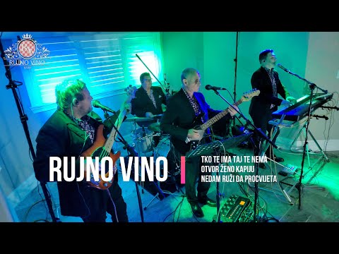 Rujno Vino Band - Ko te ima taj te nema, Otvor ženo kapiju, Nedam ruži da procvjeta (Live)