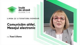 "Comunicăm altfel.  Mesajul electronic"