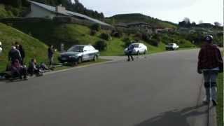 preview picture of video 'Longboarding Kent Terrace,Taradale, NZ'