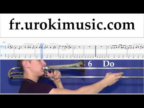 Comment Jouer du Trombone Lukas Graham - 7 Years Tab Tablature Partie#2 um-i829