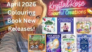April 2026 Adult Colouring New Releases!