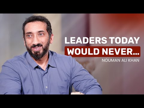 Why Prophet Muhammad (pbuh) is the greatest leader | @bayyinah @NexttStep| Nouman Ali Khan lecture