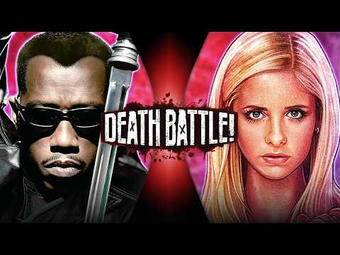 Blade VS Buffy (Marvel VS Buffy the Vampire Slayer) | DEATH BATTLE!