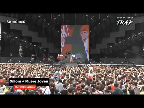 Dillom + MUEREJOVEN A$ap en vivo Buenos Aires Trap